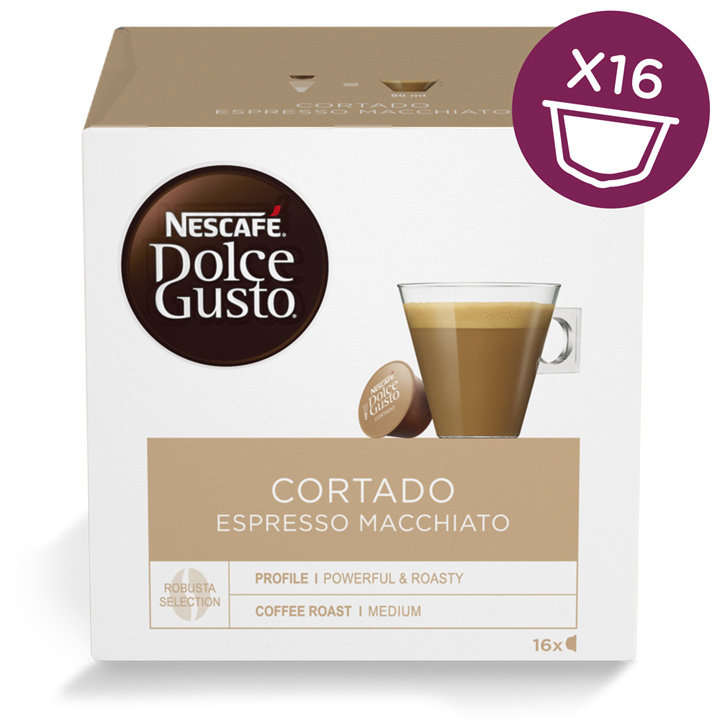 Kapsle NESCAFÉ Cortado 30 ks k Dolce Gusto