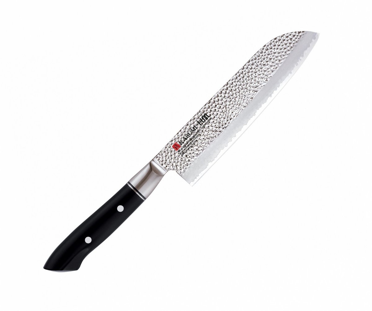 Kasumi (imię) nóż Santoku, 18 cm, młotkowana, khm07 K-74018