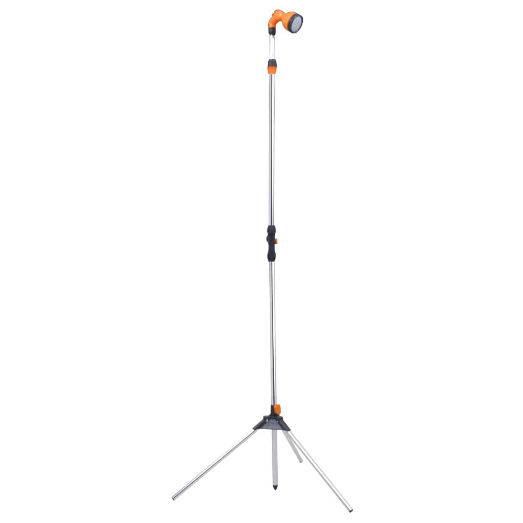 vidaXL Prysznic ogrodowy na statywie, 221 cm, aluminium