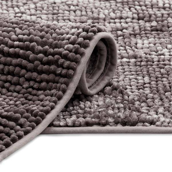 Brązowy dywanik łazienkowy AmeliaHome Bati, 50x70 cm