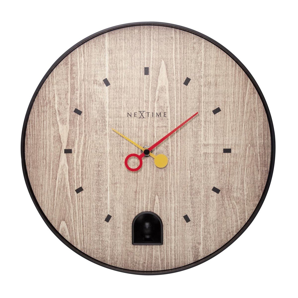 Nextime Zegar ścienny Black Nightingale czarny 5220ZW