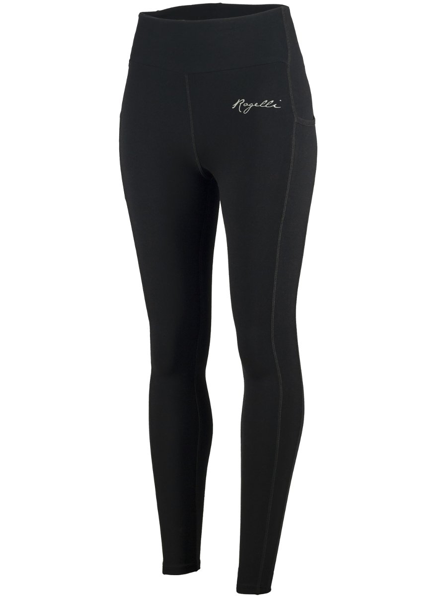 ROGELLI POWER damskie spodnie do biegania,czarne