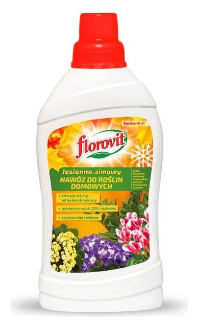 Florovit Nawóz jesienno-zimowy płynny do kwiatów domowych butelka 1 kg