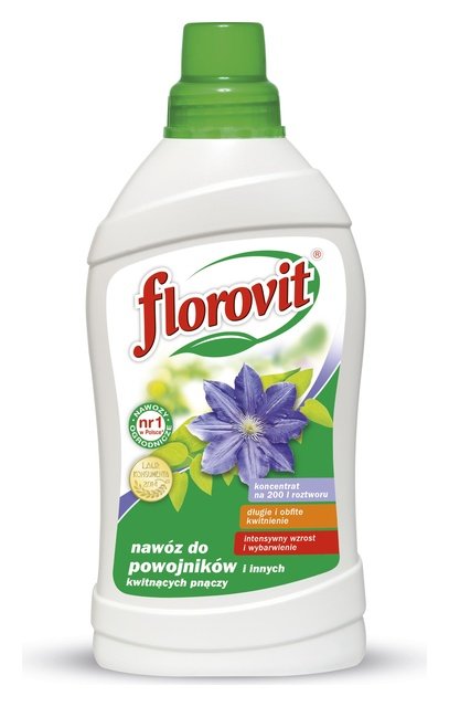 Florovit Nawóz płynny do powojników i innych kwitnących pnączy butelka 1 kg