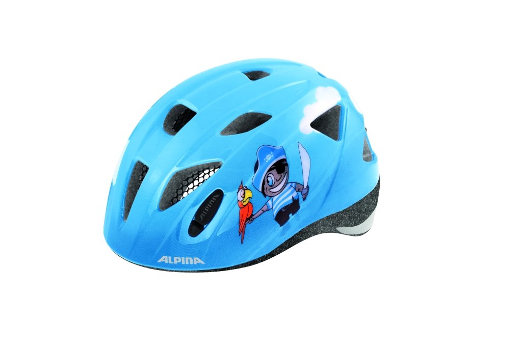 Alpina Ximo kask rowerowy dla dzieci, wielokolorowa 9711280_Pirate_49-54