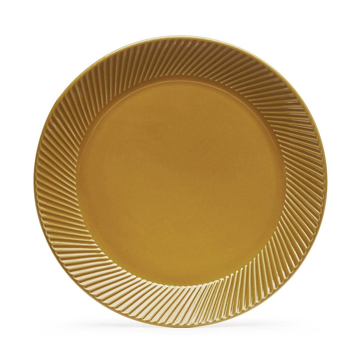 Sagaform talerz żółty ceramika śred 20 cm SF-5017349