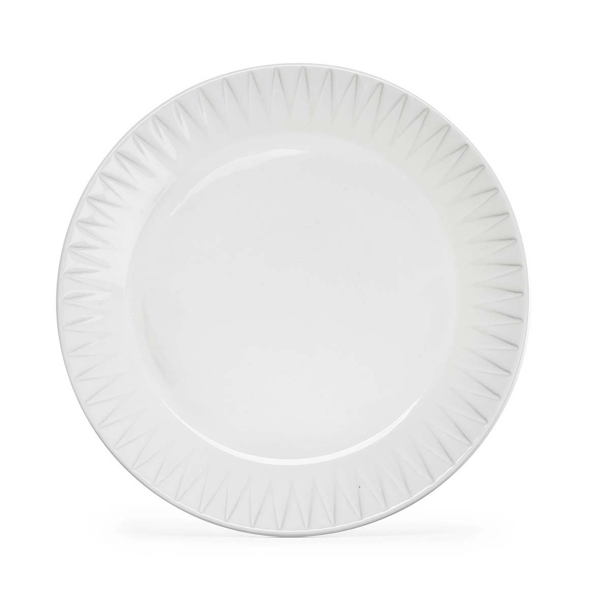 Sagaform talerz biały ceramika śred 20 cm SF-5017347