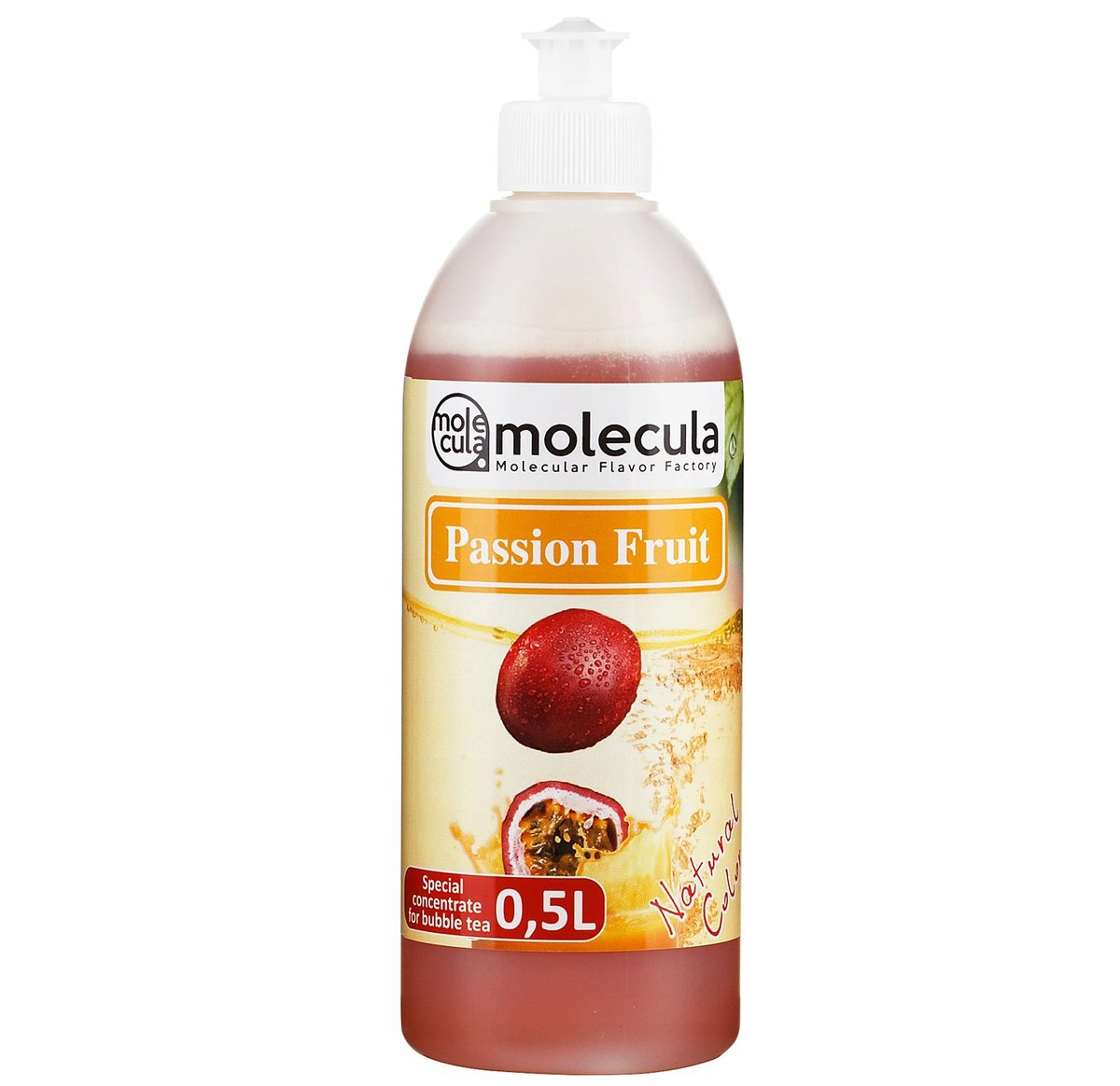 Molecula Syrop o smaku marakuji do bubble tea 500 ml