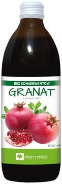 Sok z granatu, suplement diety, 1000 ml |Darmowa dostawa od 199,99 zł !!! 8845711