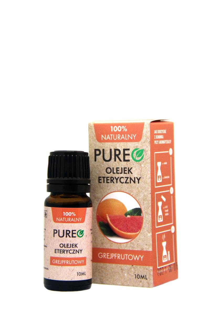 Pureo 100% naturalny olejek eteryczny Grejpfrutowy 10 ml