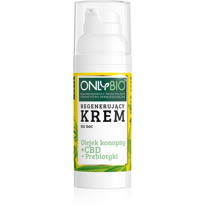 Onlybio Cbd regenerujący krem na noc 50ml