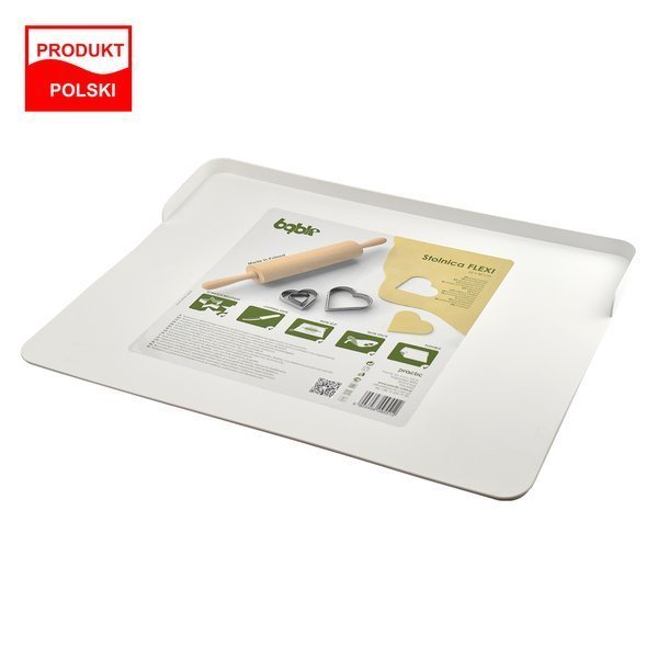 STOLNICA FLEXI DUŻA 50X40CM BIAŁA