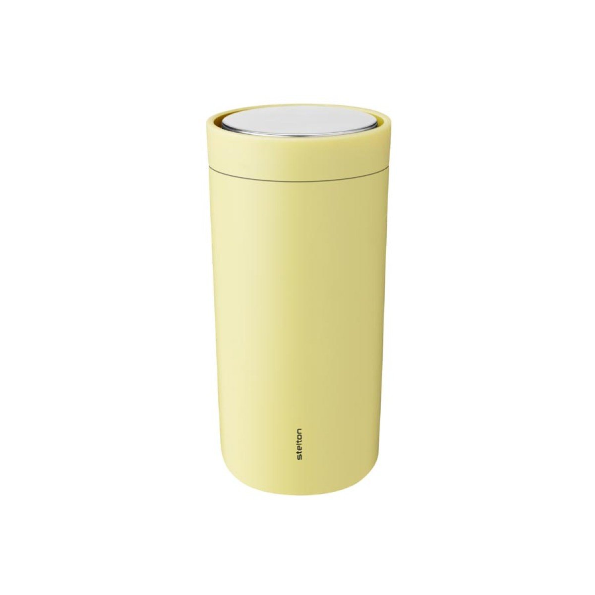 Kubek podróżny 400 ml (jasnożółty) To Go Click Stelton