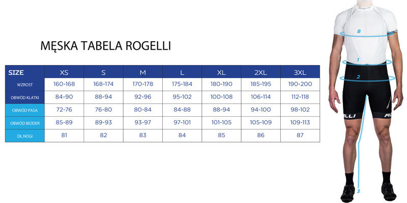 ROGELLI BIKE 001.526 CALUSO 2.0 bluza rowerowa czarno-czerwona
