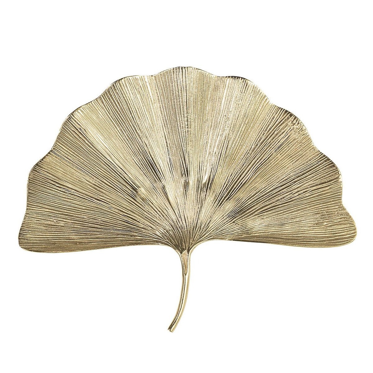 Dekoria Dekoracja ścienna Ginkgo Gold II 76 x 7,5 x 59 cm 812-841