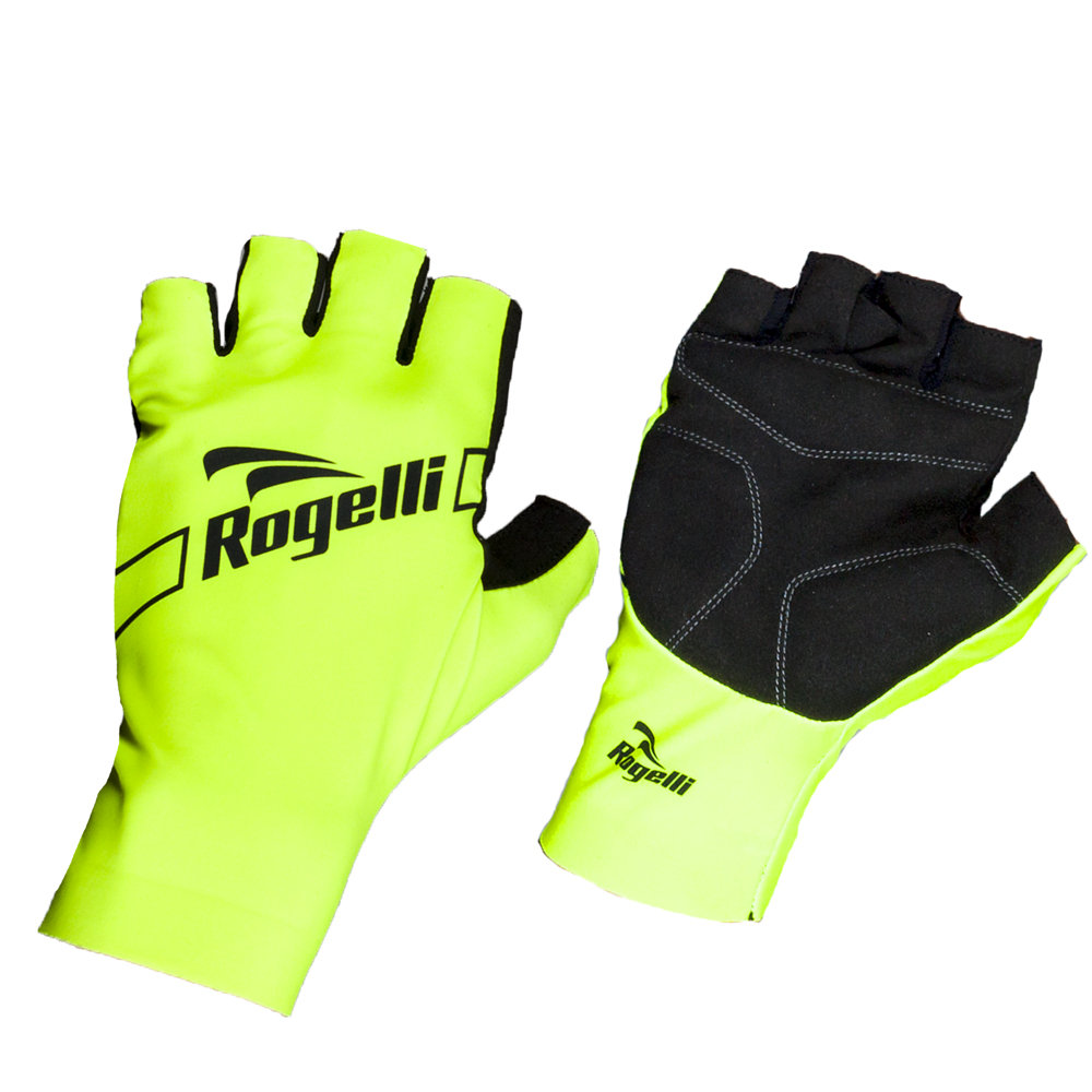 ROGELLI BIKE LOGAN 006.342 męskie rekawiczki rowerowe, fluor