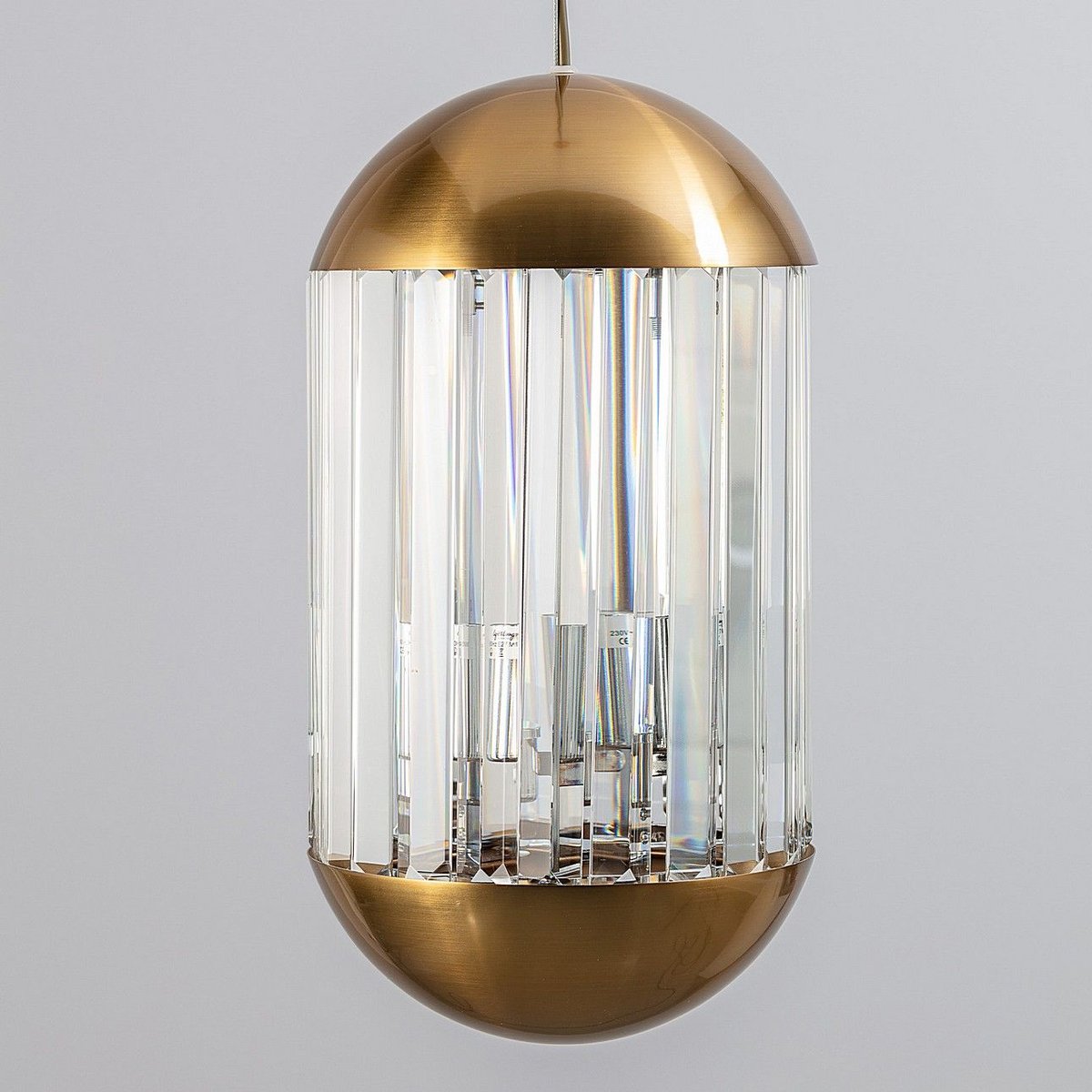 Dekoria Lampa wisząca Greyson 45cm 24 cm x 45 cm