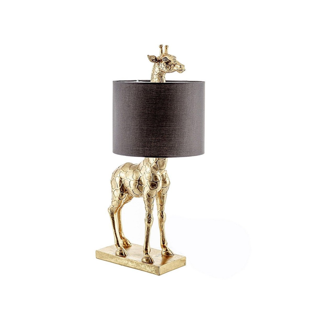 Dekoria Lampa stołowa Gold Giraffe 70cm 28 x 35 x 70 cm 813-122