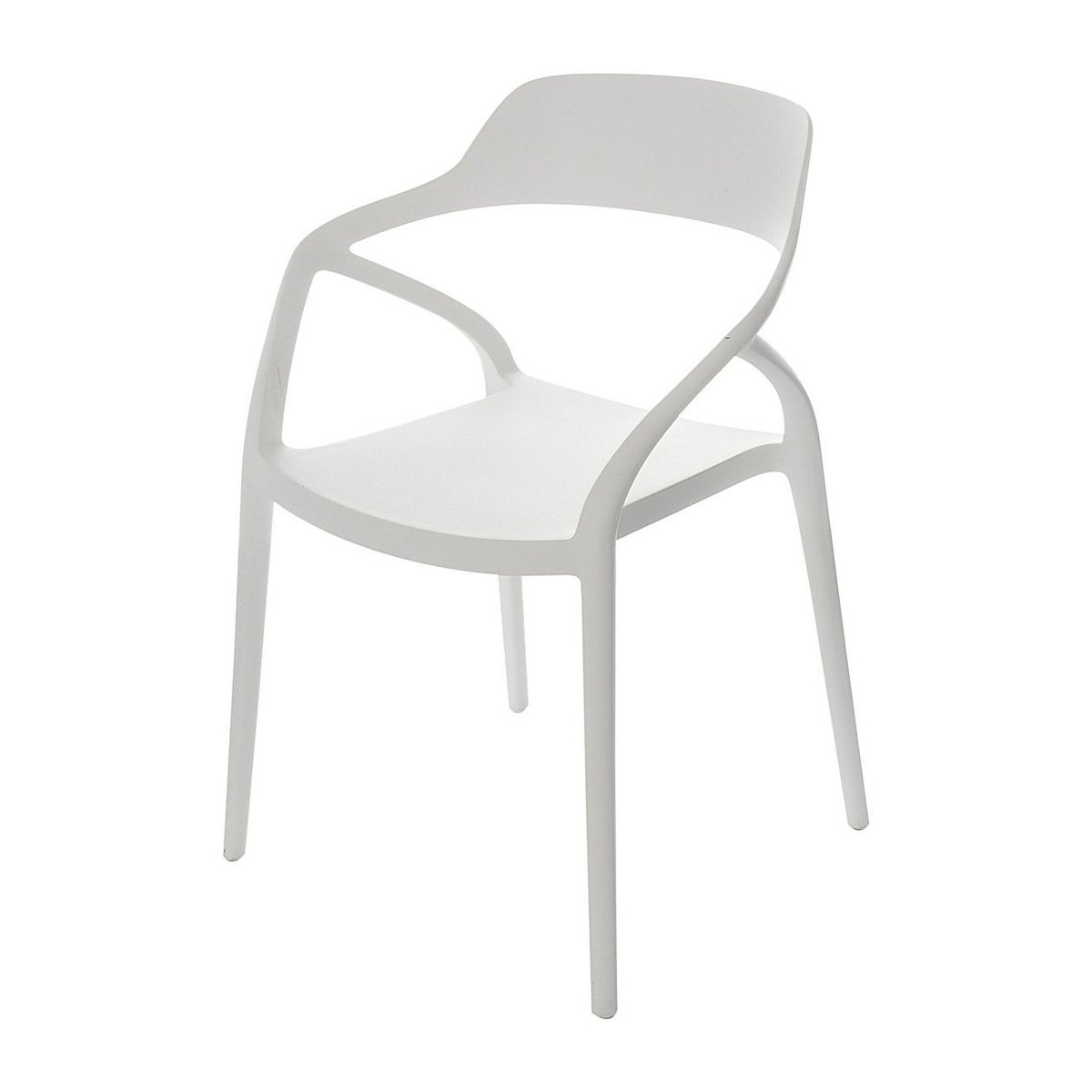 Dekoria pl pl Krzesło Zing White 57 x 50 x 80 cm 005-565