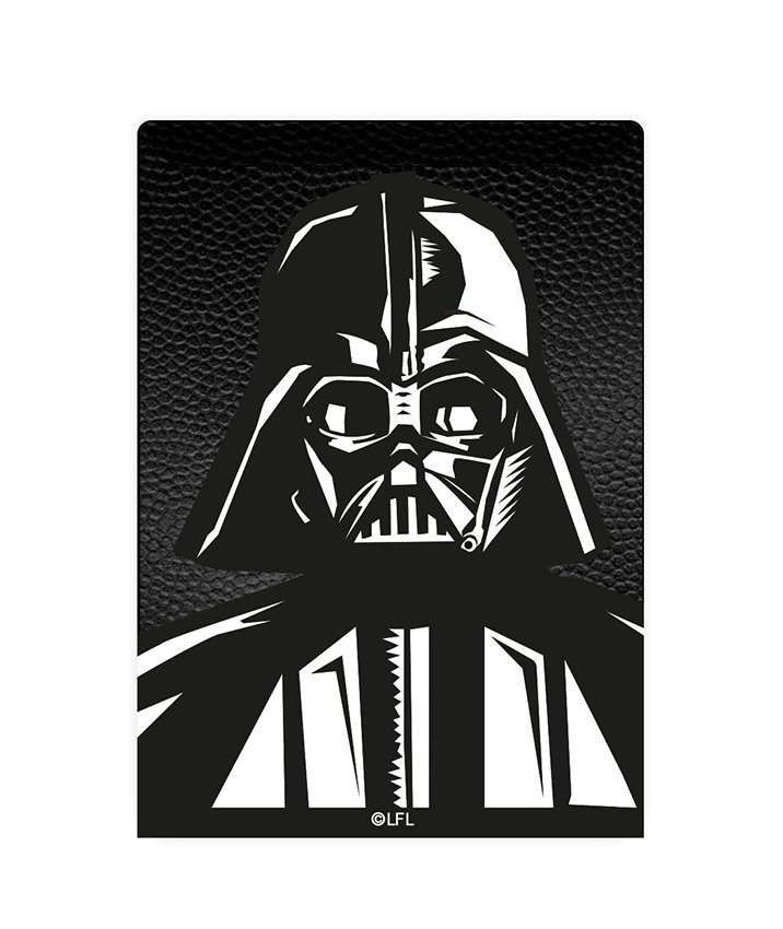 Kieszonka na kartę  Darth Vader 001 Star Wars Czarny
