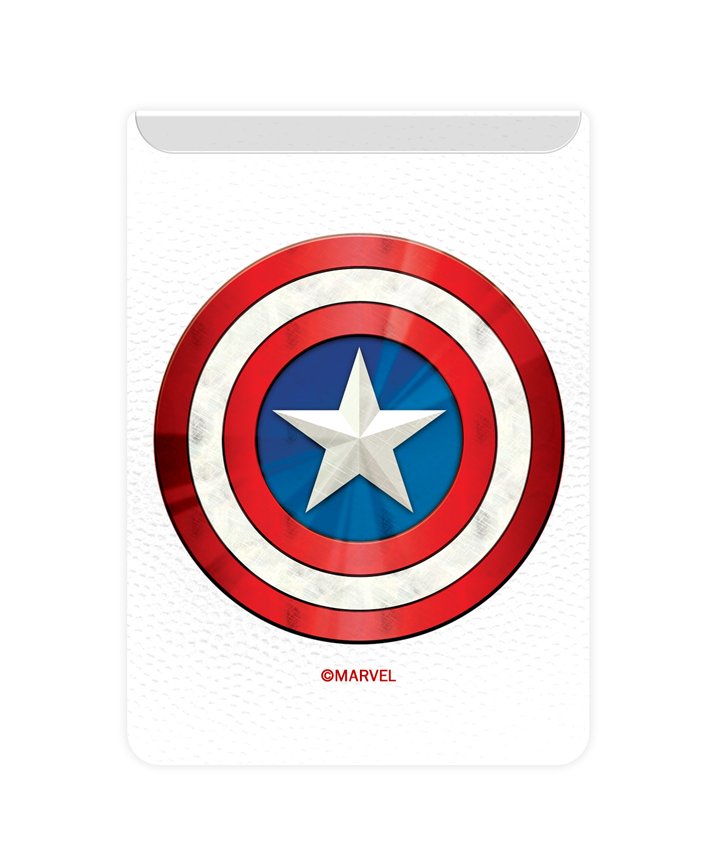 Kieszonka na kartę  Kapitan Ameryka 001 Marvel Biały