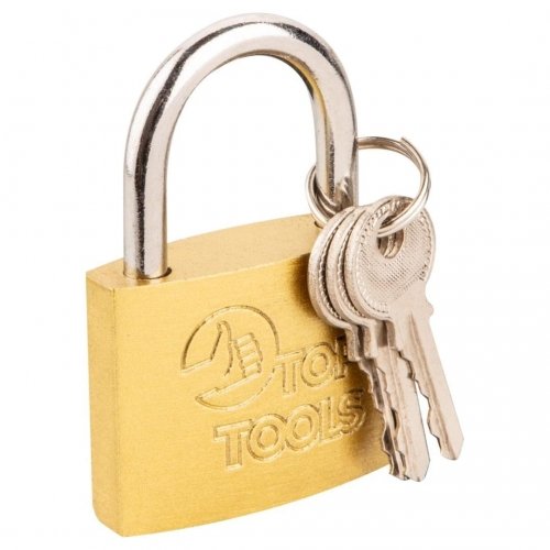 Top Tools 90U273TOP Tools Kłódka 60 mm, 3 klucze