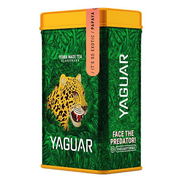 Yerbera – Puszka z Yaguar Papaya 0,5 kg