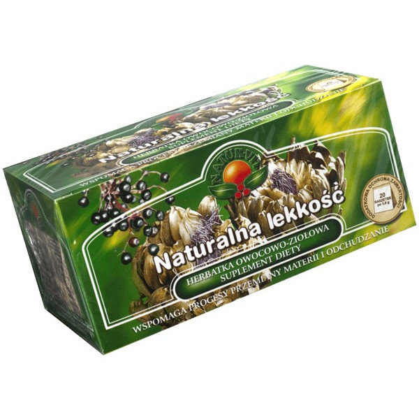 NATURA WITA NATURA WITA HERBATA EKSPRE NATURALNA LEKKOŚĆ 20X3G