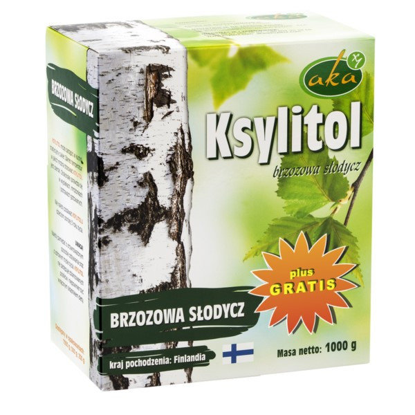 AKA KSYLITOL KRYSTALICZNY 1KG