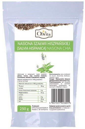 Olvita NASIONA CHIA 250G