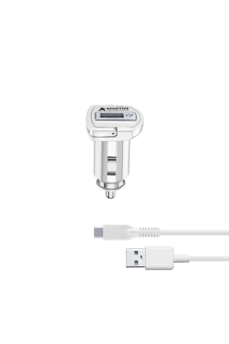 Cellular Line CELLULAR Adaptive Fast Car Charger Kit CBRSMKIT15WTYCW