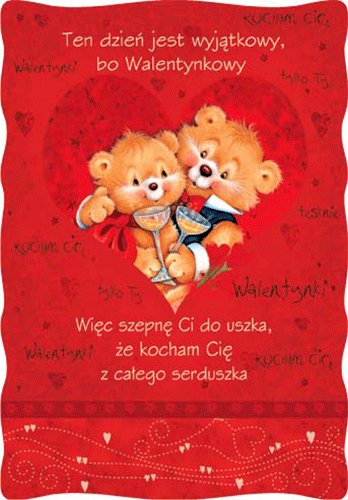 Kartki walentynkowe PVL 10