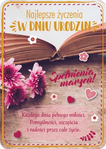 Kartka urodzinowa GM665