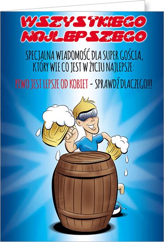 Kartka dla chłopaka Comic 26