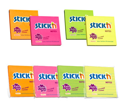 STICKN Notes samoprzylepny extra sticky linia 155263