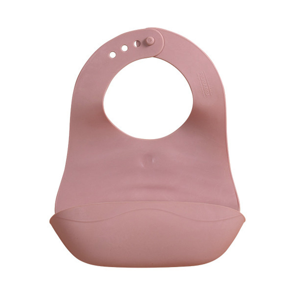 FILIBABBA FILIBABBA - Foldable bib, Dusty Rose