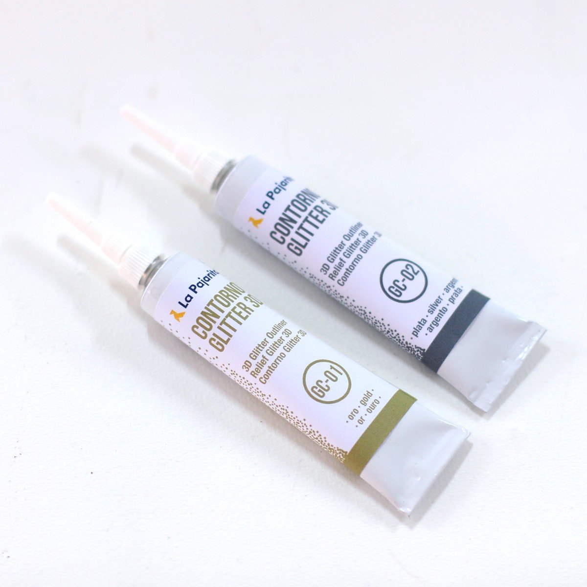 Konturówka z brokatem, złota, 20 ml