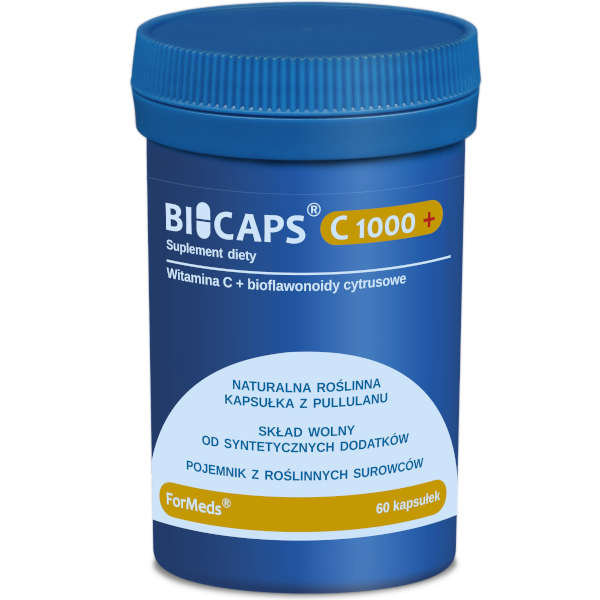 ForMeds - Bicaps C 1000 + Bioflawonoidy Cytrusowe, 60 kapsułek