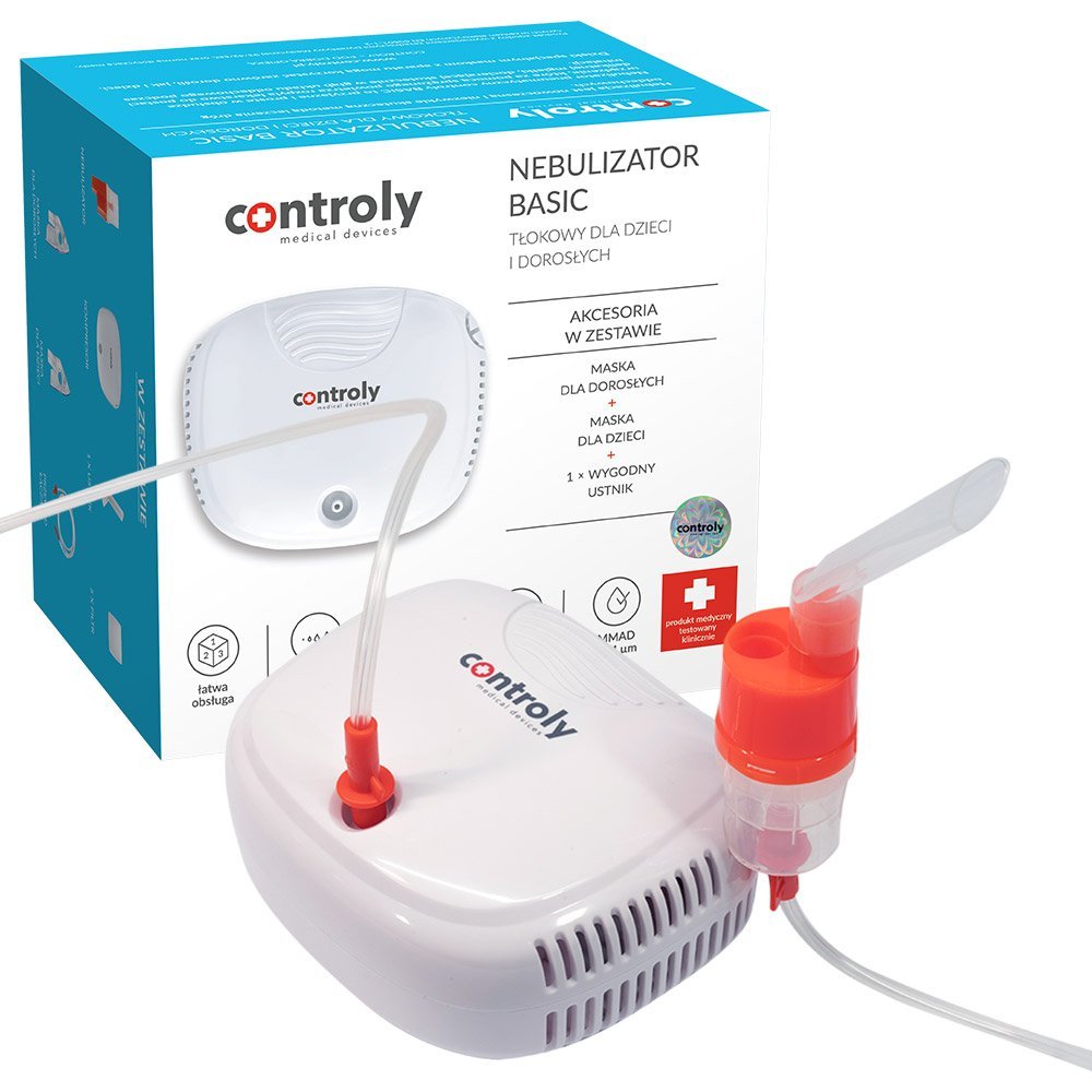 Inhalator Nebulizator kompresorowy Controly Basic