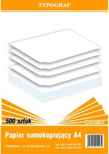 Papier samokopiujący, A4