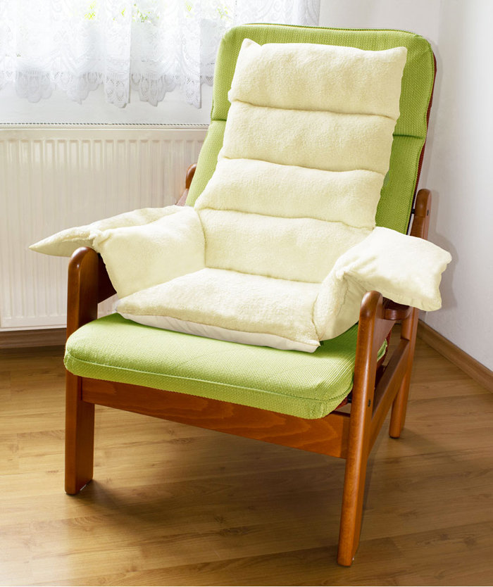Home Life Relaksująca poduszka z podłokietnikami na fotel 3941-P