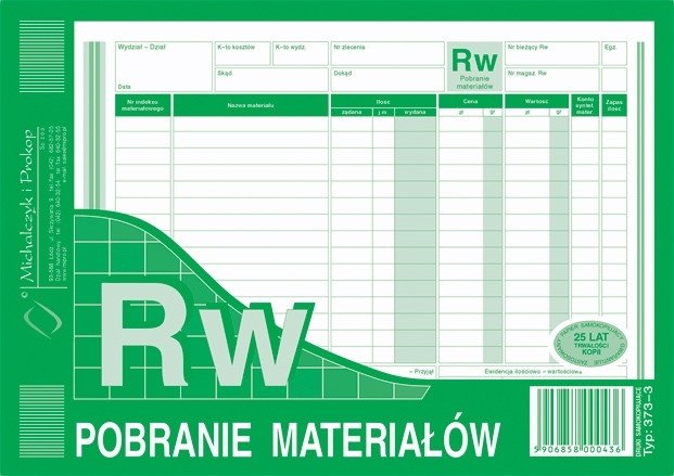 Michalczyk&Prokop RW POBRANIE MATERIAŁÓW A5 WIELOKOPIA 373-3