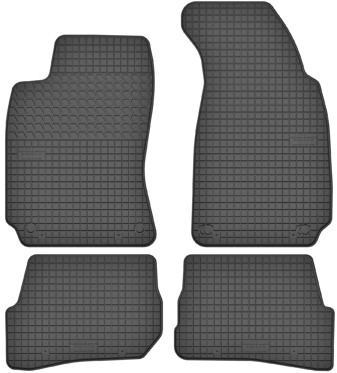 MotoHobby VW Passat B5 (1996-2005) - dywaniki gumowe dedykowane ze stoperami