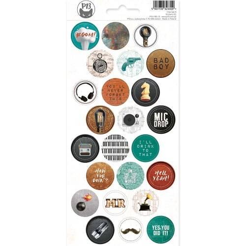 Ozdobne naklejki Free Spirit 10,5x23 cm - 03