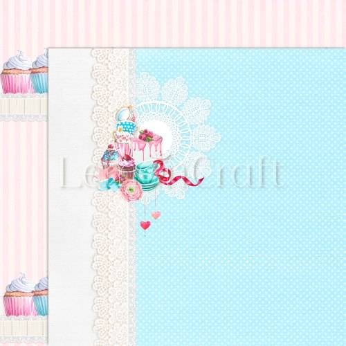 Papier do scrapbookingu, 30x30 cm, Something Sweet 01