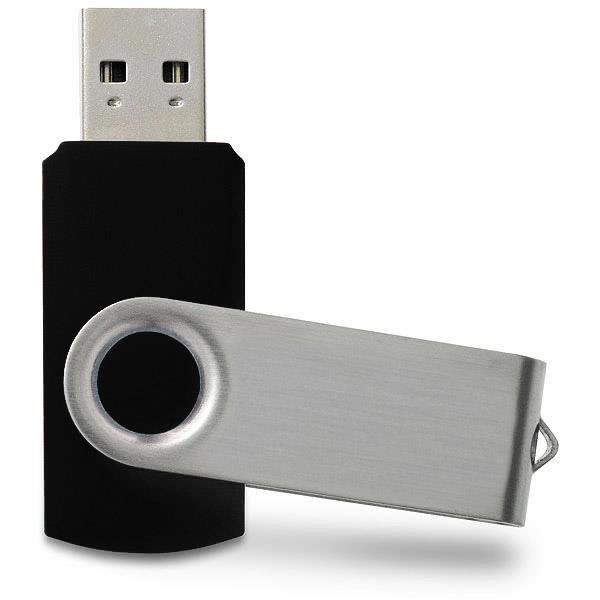 Pamięć USB TWISTER 16 GB - czarny