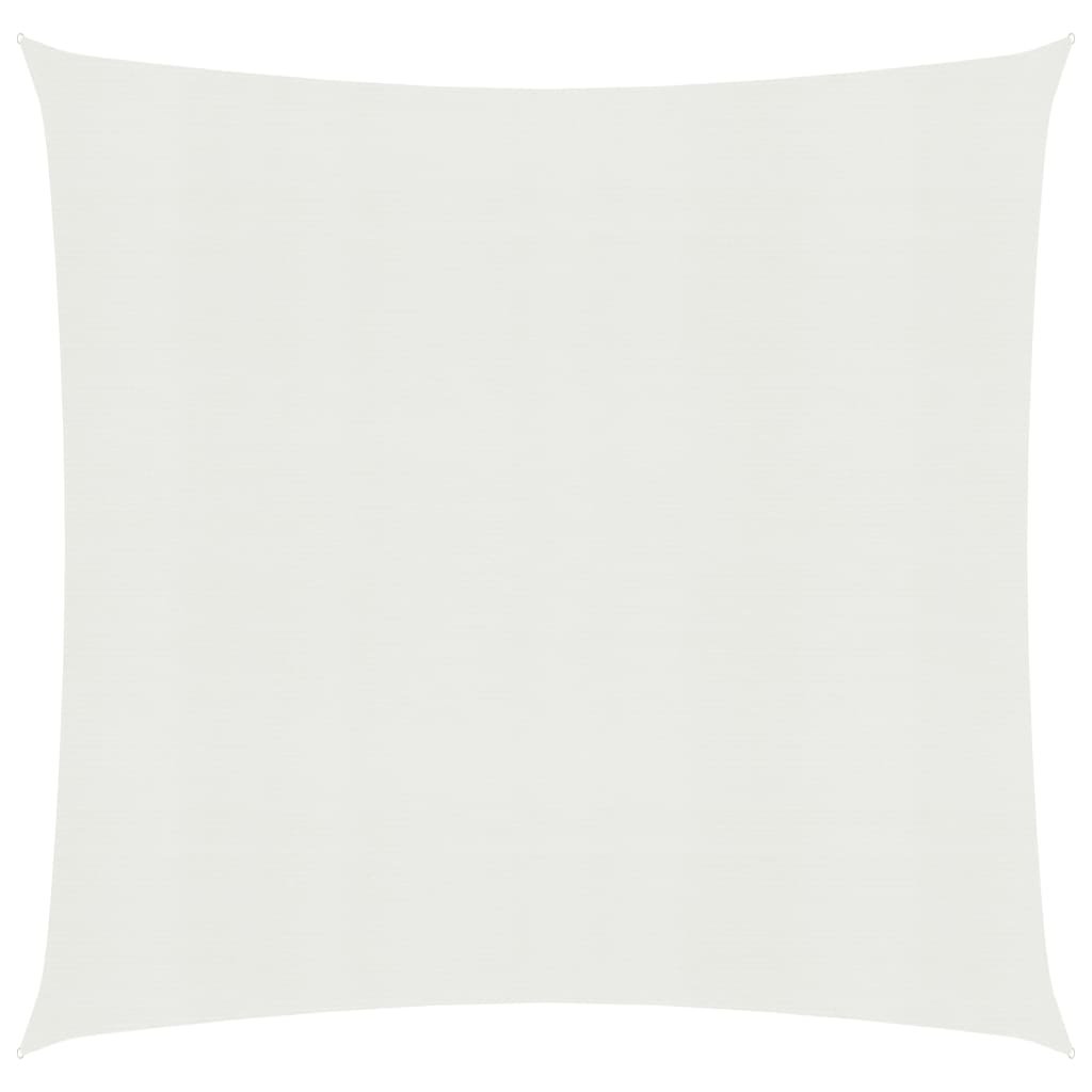 vidaXL Żagiel przeciwsłoneczny, 160 g/m, biały, 4x4 m, HDPE vidaXL