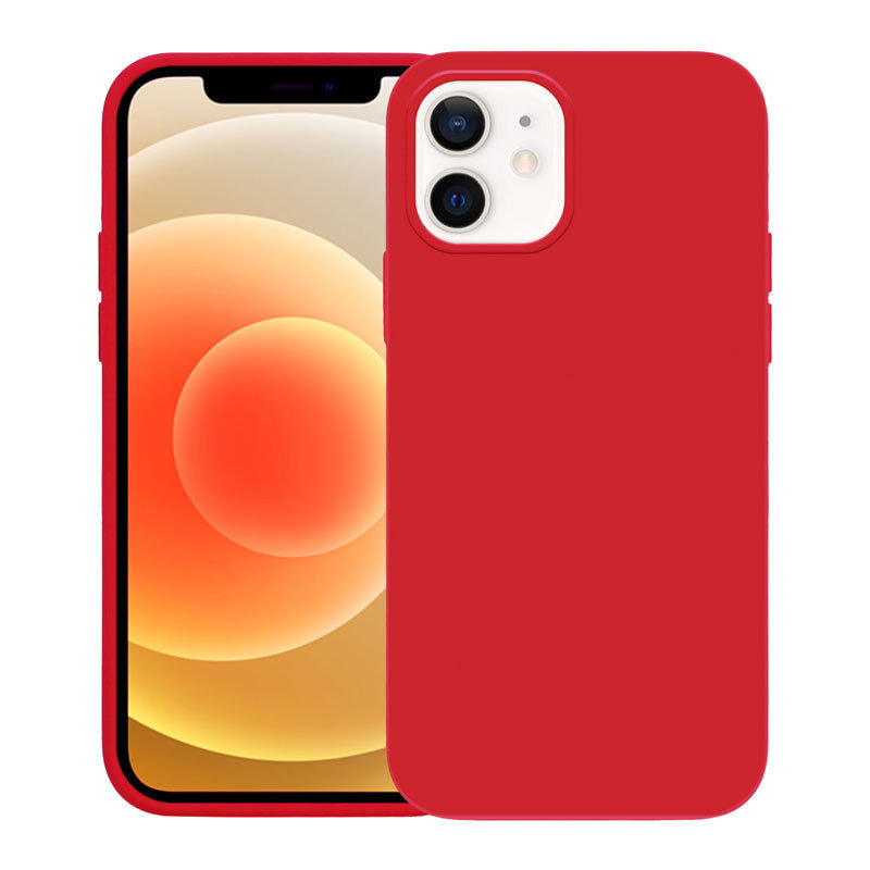 CRONG Crong Color Cover etui na iPhone 12 / iPhone 12 Pro (czerwony) CRG-COLR-IP1261-RED