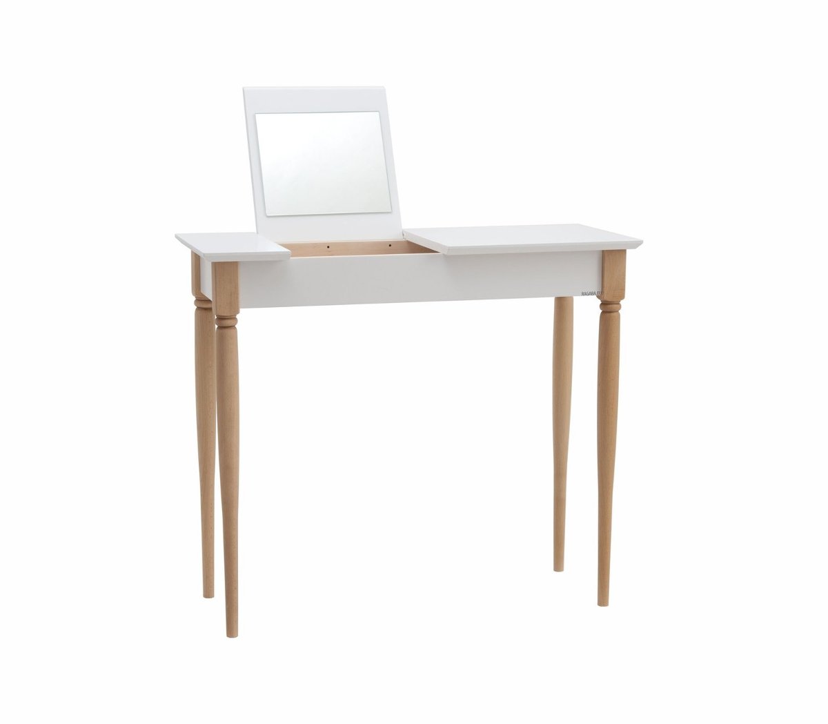 Toaletka MAMO z Lusterkiem - 85x35cm Biała