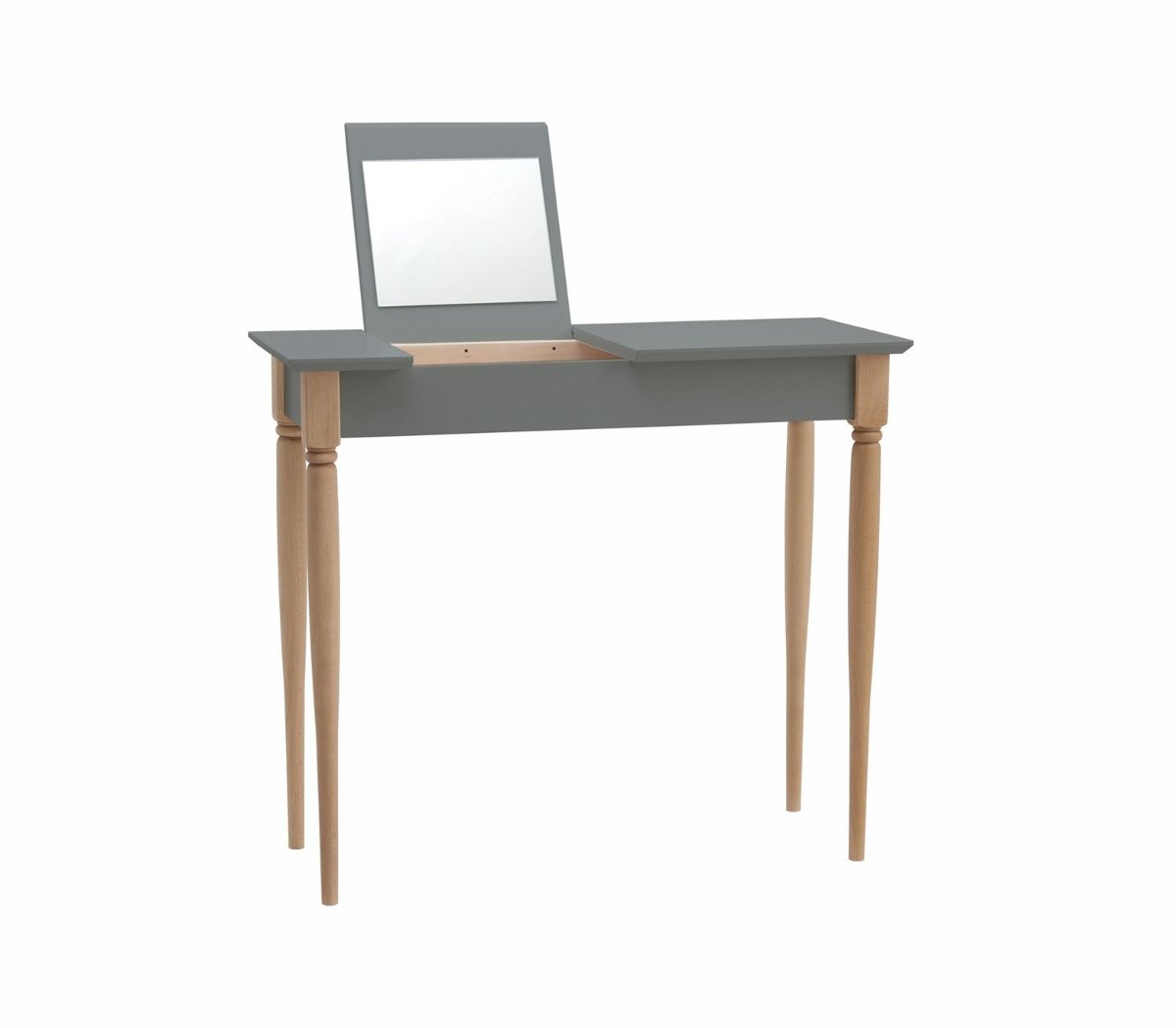 Toaletka MAMO z Lusterkiem - 85x35cm Ciemnoszara